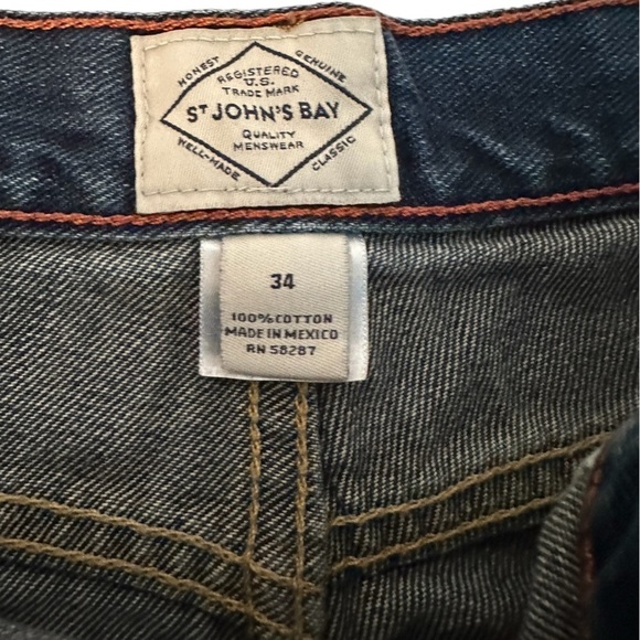 St. John’s Bay Men’s Denim Shorts - Picture 4 of 6